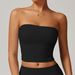 Women's Clothing Strapless Tube Top Sexy Beautiful Back Sports Underwear Female Shockproof Quick Drying Fitness Yoga Top_ecoleips.com