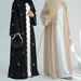 Women's Clothing Dubai Middle East Türkiye Dubai Flower Embroidery Elegant Lace Cardigan Lr881_ecoleips.com