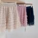 2025 Four Seasons Multi-layer Cake Short Half Women's Skirt Sweet Korean Style Patchwork Versatile_ecoleips.com