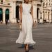Women's Clothing Spring Women's Sleeveless Dress Style Polka Dot Slim Fit A-Line Skirt Style For Formal & Casual For Women_ecoleips.com
