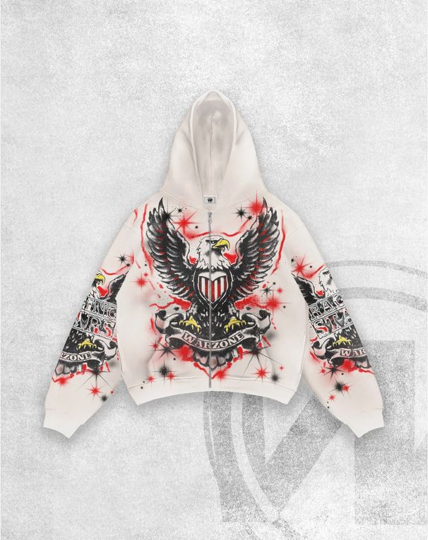 Unisex Trendy Pullover Hoodie Cross Border Style Eagle Digital 3D Print Loose Fitting Versatile Hoodie for Women_ecoleips.com