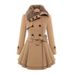 Slim-fit Long Woolen Jacket Double-breasted Woolen Coat Trench Coat Women_ecoleips.com