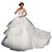 One-Shoulder Sleeveless Wedding Dress With High Waist And Small Train, Simple Slim Fit Bridal Gown For Elegant Women_ecoleips.com