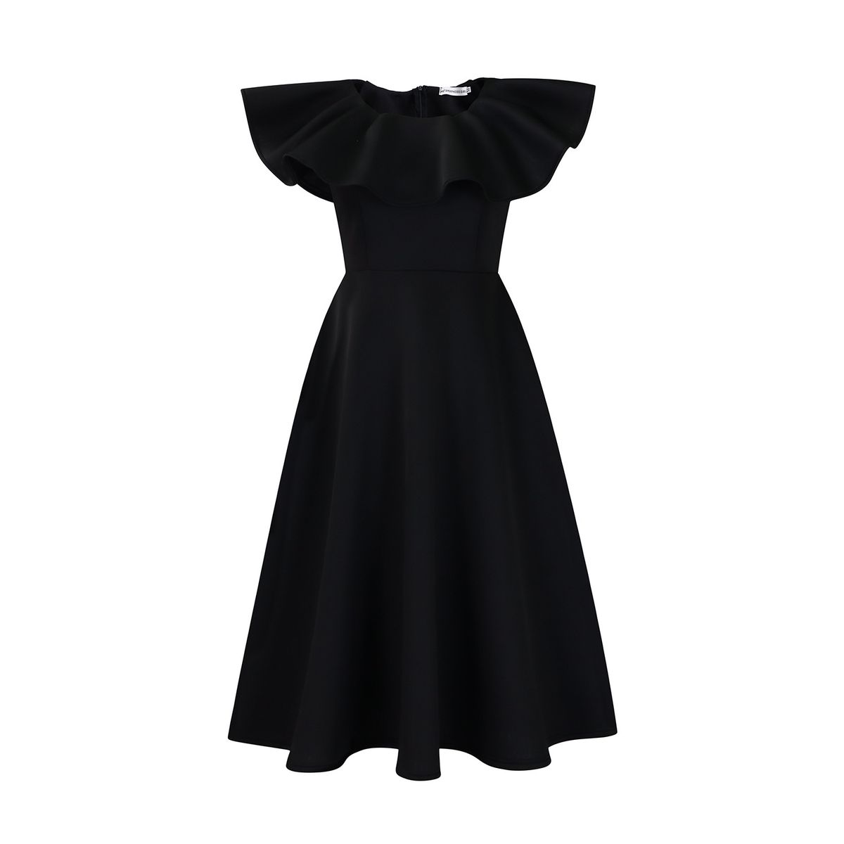 Women's Clothing Temperament Elegant Ruffled Large Skirt Banquet Dress_ecoleips.com