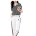 European High-End Salt Style Streetwear Sports Suit For Women Summer Thin 2025 Ice Silk Fashionable Elegant Casual_ecoleips.com