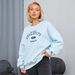 Women's Clothing New Long Sleeved Round Neck Sweater Fashion Pin Design Letter Printing Loose Top Trend_ecoleips.com