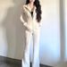 Women's Spring Sports Outfit, Korean Style Loose Fashionable Internet Celebrity Casual Two-Piece Set For Petite Students_ecoleips.com