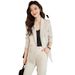 Women's Clothing Long Sleeved Professional Suits And Trousers Formal Suits For Interview Sales Work Clothes Suits_ecoleips.com