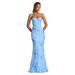 Women's Elegant Sexy Strappy Backless Banquet Dress Fashion Clothing_ecoleips.com