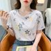 New White T-shirt Women's Short-sleeved Crew Neck Loose Large Size Thin T-shirt Bottoming Shirt Versatile Top_ecoleips.com