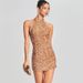 Women's Clothing Sexy Backless Halter Neck Sequined Mini Skirt Tight Celebrity Party Dress Female_ecoleips.com