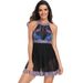 Women's Clothing Sports Large Size Mesh Skirt Bikini Swimsuit_ecoleips.com