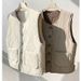Aria Basics New Winter Made Of Lamb Wool, Double-sided Warm With Pockets, Stylish And Fashionable Outerwear Vest For Women_ecoleips.com