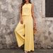Women's Fashionable Elegant Casual Printed Sleeveless Vest Top And Wide Leg Pants Two Piece Set Spring Summer New Arrival_ecoleips.com