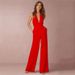 Women's Clothing New Creative Fold Style Sexy Women's Dress Deep V Halter Neck Backless Waist Micro Flared Jumpsuit_ecoleips.com