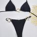 Women's Clothing Sexy Strap Split Suit Swimsuit Female Bikini Swimsuit Solid Color_ecoleips.com