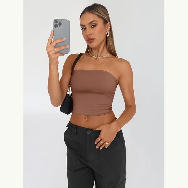 Women's Clothing Pure Desire Hot Girl Tops, Summer Outer Wear Pullover Vests, Slim Fit Women's Clothing_ecoleips.com