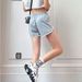 Summer Women's Sporty Casual Wide Leg Shorts Korean Style Leggings Yoga Loungewear Pajama Pants with Contrasting Trim_ecoleips.com