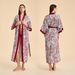 Aria Basics New Cross-border Bathrobe Pajamas For Women, High-end Spring Autumn Satin Chiffon European And American Style Home Wear,_ecoleips.com