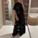 Breathable Lace Co-Ord Set – Crochet Yoke Top + Wide-Leg Palazzo Pants (S-XXXL, 6 Colors)_ecoleips.com