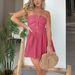 Women’s Clothing Spring New Products Hot Sale Halter Neck Denim Dress_ecoleips.com