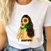 European And American Women's Clothing, Round-neck, Short-sleeved, New Style Girls' Clothes_ecoleips.com