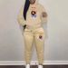 Women's Hip Hop Street Style Hoodie And Sweatpants Set Casual Cartoon Bear Print Loose Fit Warm Autumn Winter Clothing_ecoleips.com