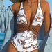 Aria Basics 2026 New Swimwear European And American Style Printed Bikini Swimsuit Beach Casual Cross-Border Foreign Trade TanKini_ecoleips.com