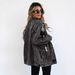 Women's Distressed Denim Jacket Style Top_ecoleips.com