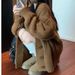 Cozy Cable Knit Cardigan – Soft Polyester-Spandex Blend, Oversized Open Front Sweater For Women, Cream & Khaki (One Size Fits Most)_ecoleips.com