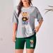Women's Stylish Versatile Short Sleeved Shorts Set Casual Comfortable Clothing_ecoleips.com