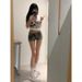 2025s American Style Spicy Girl Willow Low Waist Denim Ultra Shorts Women Spring Summer New Slim Fit Hip-hugging Wide-leg Hot_ecoleips.com
