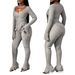 Women's Sexy Knit Crochet Fringe Set – Stylish Long-Sleeve Top & Pants (Breathable Polyester, S-XXL) For Night Out & Casual Chic_ecoleips.com