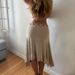 Talenza Summer Women's Maxi Skirts Fashion Sexy Hollow Irregular Ruffled Lace-up Skirts New Casual Commuting Chic Female Skirts_ecoleips.com