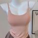 In-stock Camisole Top With Built-in Chest Pads, Designed To Enhance The Bust And Create Fuller Look, Suitable Women As A_ecoleips.com