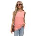 Aria Basics Aria Basics European And American Cross-border Foreign Trade 2025 Spring-summer New Style Women's Tank Top, Round Neck_ecoleips.com