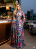 CM.YAYA Women O-neck Long Sleeve Big Swing Tie Dye Print Long Dress 2026 Sexy Parties Evening Vacation Maxi Dresses Vestidos_ecoleips.com