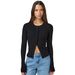 Bestseller: European And American Y2K Fashion Women's Clothing - Round Neck Button Slim Fit Long Sleeve_ecoleips.com