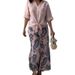 Women’s Clothing Summer New Fashion Large Size Cardigan Shirt High Waist Loose Trousers Two Piece Set_ecoleips.com