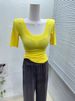 Korean Style Wide round Neck Stretch Short Sleeve T-Shirt for Women Elegant Slim Fit Versatile Base Layer Top for Spring And Summer_ecoleips.com