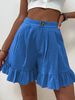 2025s Women's Outdoor Wear, Casual Wide-Leg Loose Shorts, 2025 Summer New High-Waisted Shorts For Women_ecoleips.com