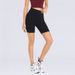 Summer New Style With No Awkward Lines, Double-Sided Brushed Yoga Shorts, Elastic Slim Fit, Outdoor Sports Quarter Pants_ecoleips.com