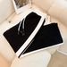 Summer Trendy Women's Two Piece Set Short Sleeved Top And Full Length Pants Casual Fashion Polyester Print Cross Border_ecoleips.com