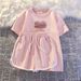 Women's Korean Style Short Sleeve Shorts Set - Milk Silk Drawstring Lounge Two Piece Outfit (Casual Sporty Co-ords)_ecoleips.com