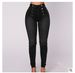 Aria Basics Q009 Cross-border European And American Foreign Trade High-waisted Casual Jeans, Trendy Double-row Multi-button Slim-fit_ecoleips.com