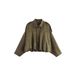 Retro Women's Clothing Suede Jacket Lapel Zip Up Coat Autumn Winter Regular Fit Elegant Fashion Daily Wear_ecoleips.com