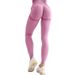 Women's Clothing Seamless Dot Peach Hip Yoga Pants Women's Large Size Smiley Face Sports Fitness Leggings Trousers Slim Fit Tights_ecoleips.com