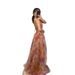 Women's Clothing New Women's Mesh Printed Backless Suspender Dress Light Luxury Temperament Party Evening Dress_ecoleips.com