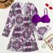 2023 New Fashion European And American Style Women's Three-Piece Set With Mesh, Export Swimwear Bikini_ecoleips.com