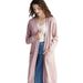 Women's Mid-Length Shawl Coat Sweater Elegant Outerwear Knitted Cardigan Loose Trench Coat Autumn/Winter New_ecoleips.com